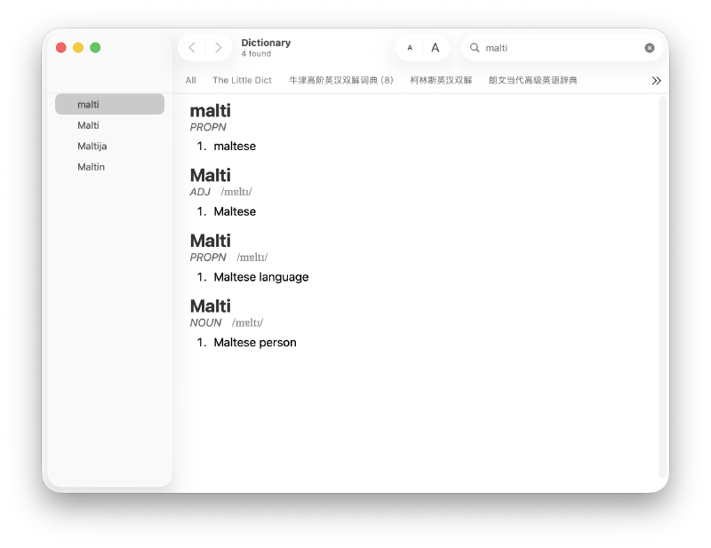 Featured image of post Introducing Ġabra: A Native Maltese Dictionary for macOS